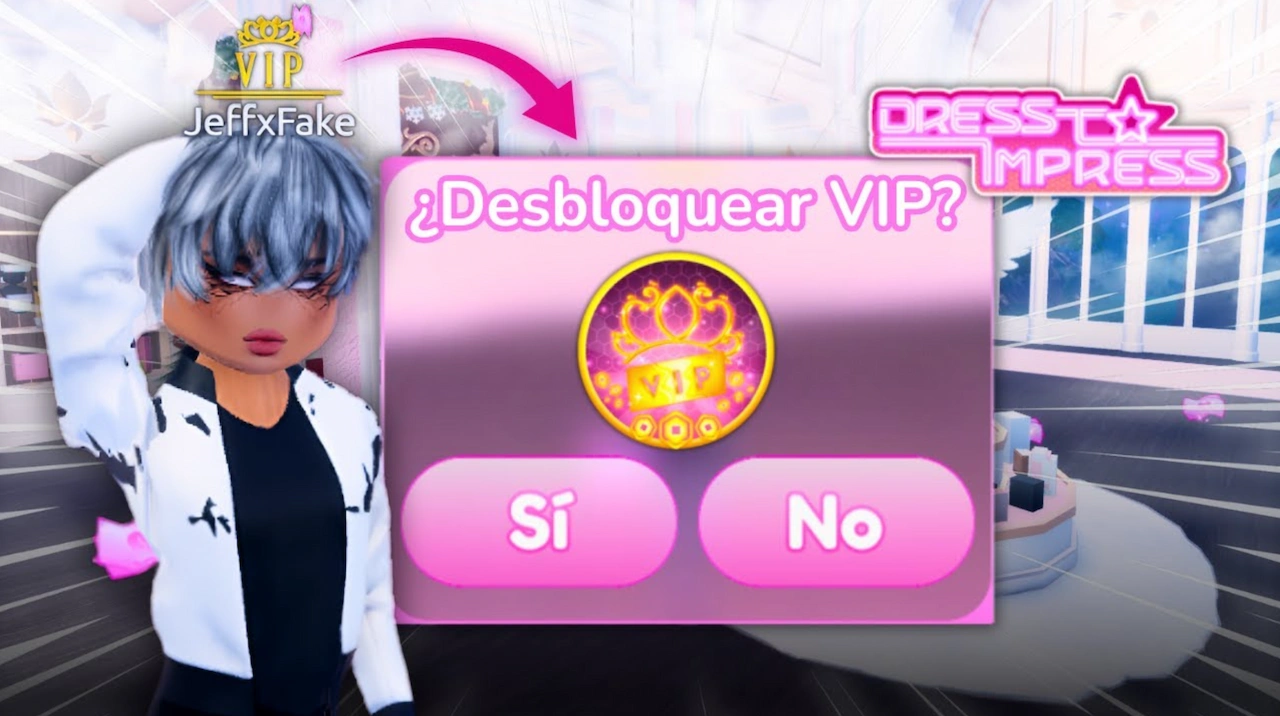Desbloquear pase VIP en Dress to Impress Roblox