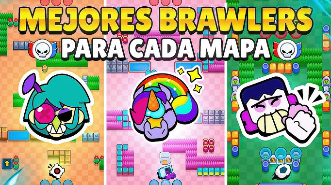 Mejores Brawlers por cada mapa
